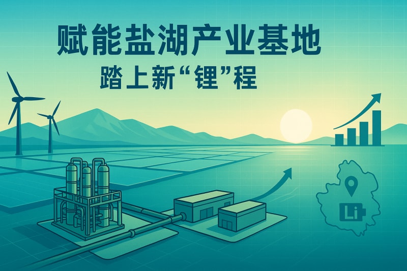 赋能盐湖产业基地踏上新“锂”程